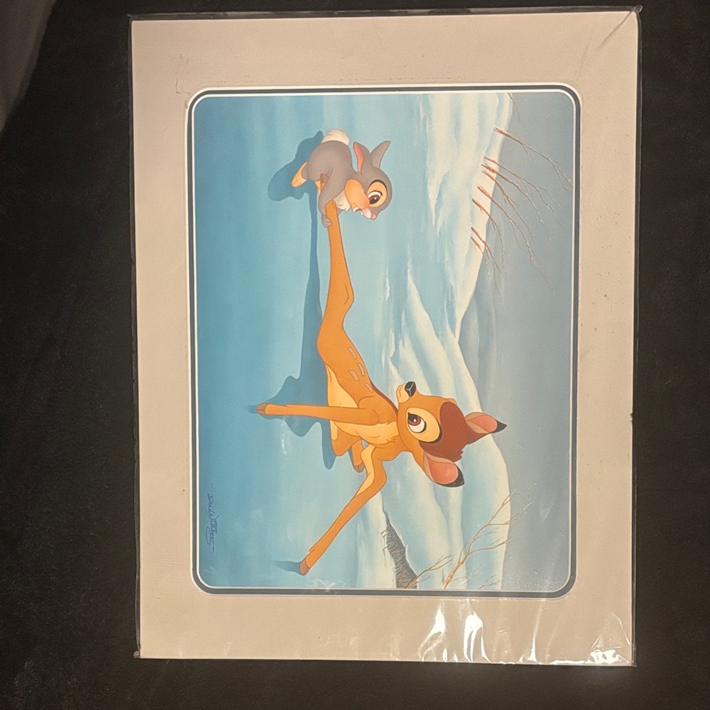 Disney White Art Print